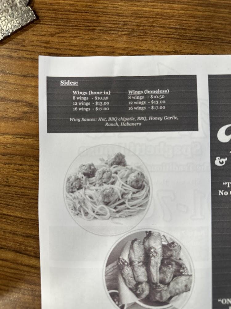 Jim's Pizzeria & Pasta House Menu image 3